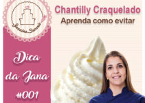 Chantilly Craquelado – Resolva este problema