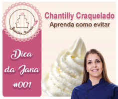 Chantilly Craquelado – Resolva este problema