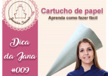 Como Fazer um Cartucho de Papel Manteiga Passo a Passo