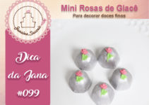 Mini Rosas de Glacê