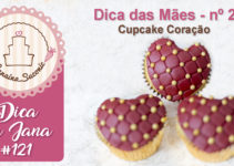 Cupcake em Formato de Coração