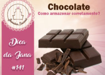 Chocolate – Como armazenar?