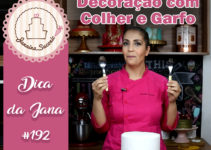 Colher e Garfo para Decorar Bolos