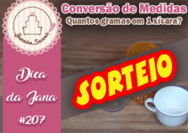 Conversão de Medidas – SORTEIO