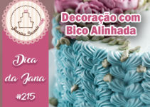 Decoração com Bico Alinhada