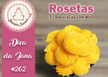 Buquê de Rosetas – Decoração com Bico