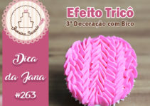 Efeito Tricô – Decoração com Bico