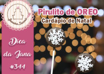 Pirulito OREO de Natal