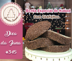 Borda Confeitada de Naked