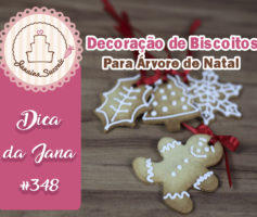 Biscoitos Enfeites de Natal