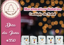 Marshmallows Bonecos de Neve